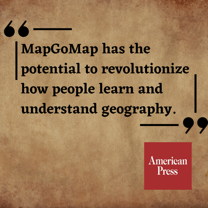 MapGoMap 2nd Edition - Reportedly The World's Speediest Map Memory Game